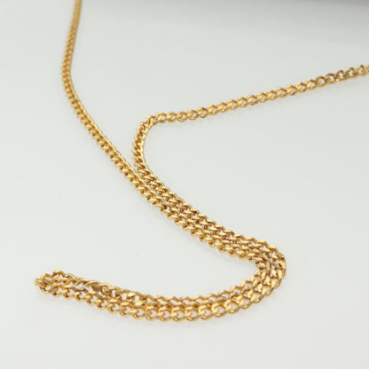 Christian Dior Vintage Honeycomb chain Canvas, BLACK, CANVAS, Handbag