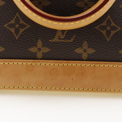 Louis Vuitton Alma Handbag Monogram Canvas, BROWN, CANVAS, Handbag