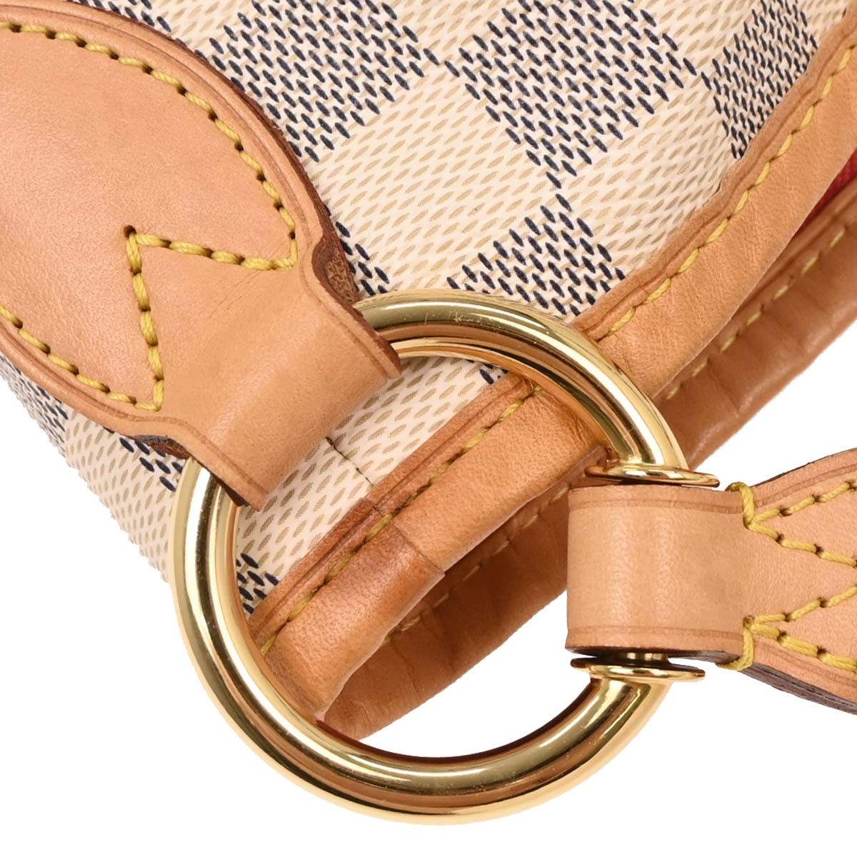 Louis Vuitton Delightful NM Handbag Damier, WHITE, CANVAS, Shoulder bag