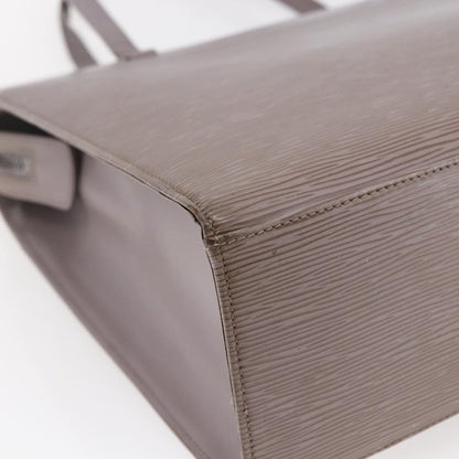 Louis Vuitton Croisette Handbag Epi Leather, PURPLE, LEATHER, Tote bag