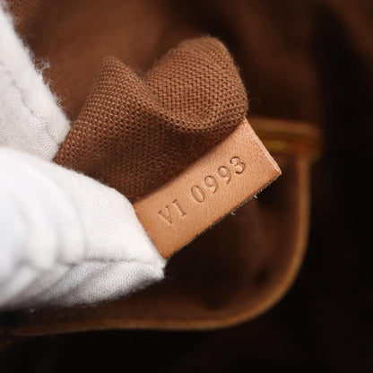 Louis Vuitton Vintage Alma Handbag Monogram Canvas, BROWN, CANVAS, Handbag