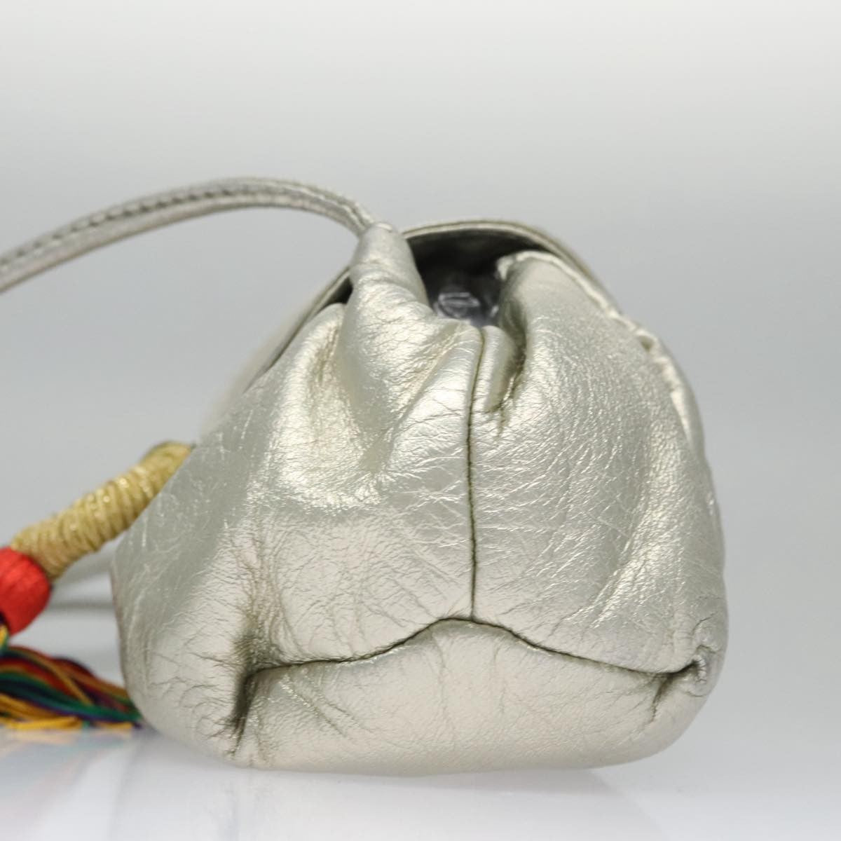 Loewe Vintage Crossbody Leather, SILVER, LEATHER, Shoulder bag