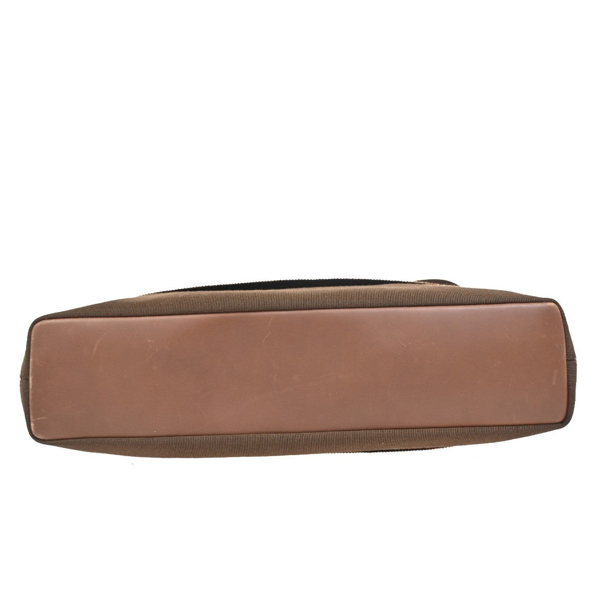 Salvatore Ferragamo Vara shoulder Bag Canvas, BROWN, CANVAS, Shoulder bag