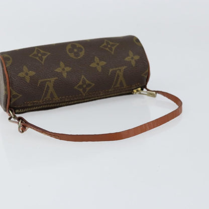Louis Vuitton Papillon Pochette Monogram Canvas, BROWN, CANVAS, Clutche & pouche