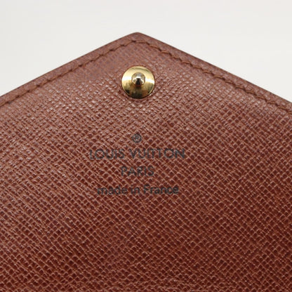 Louis Vuitton Origami Wallet Monogram Canvas, BROWN, CANVAS, Wallets