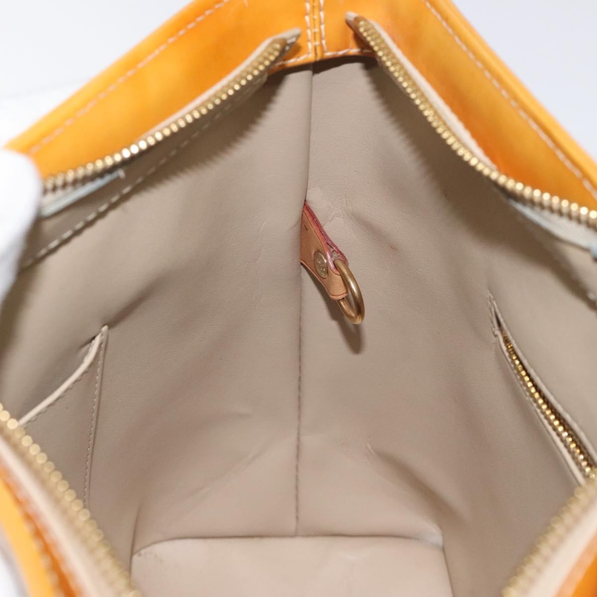 Louis Vuitton Houston Handbag Monogram Vernis, BEIGE, PATENT_LEATHER, Handbag