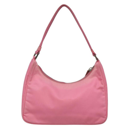 Prada Hobo Tessuto, PINK, NYLON, Clutche & pouche