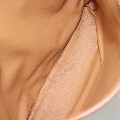 Celine Vintage Macadam Handbag Leather, BROWN, LEATHER, Handbag