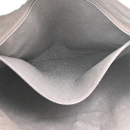 Salvatore Ferragamo Gancini Tote Suede, BROWN, SUEDE, Tote bag