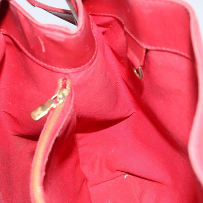 Louis Vuitton Mandara Handbag Epi Leather, RED, LEATHER, Shoulder bag