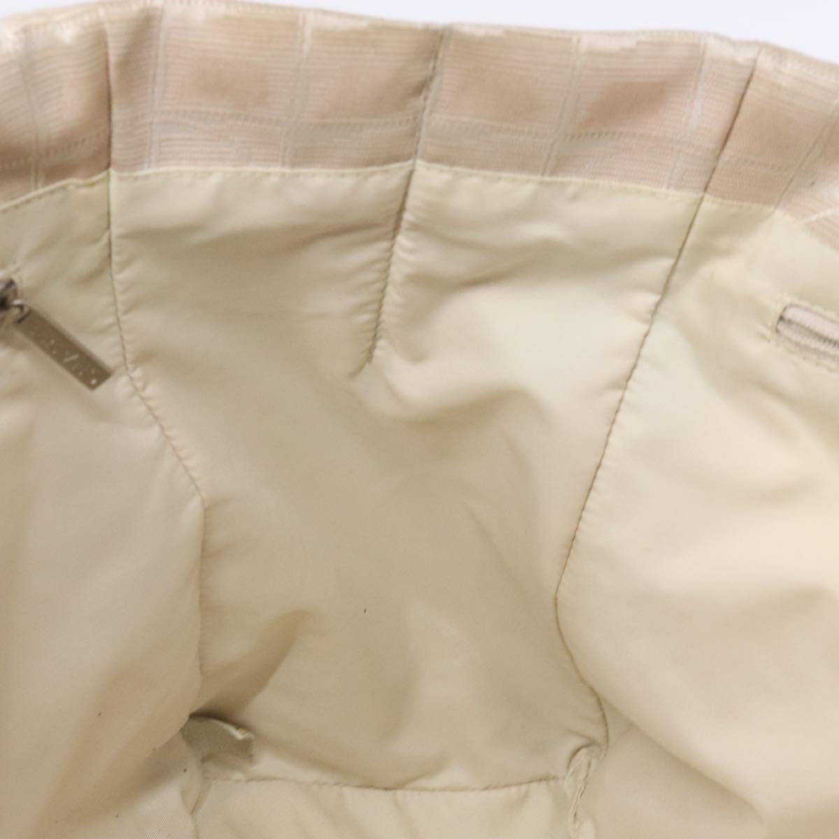 Chanel Travel Line Tote Nylon, BEIGE, NYLON, Travel bag