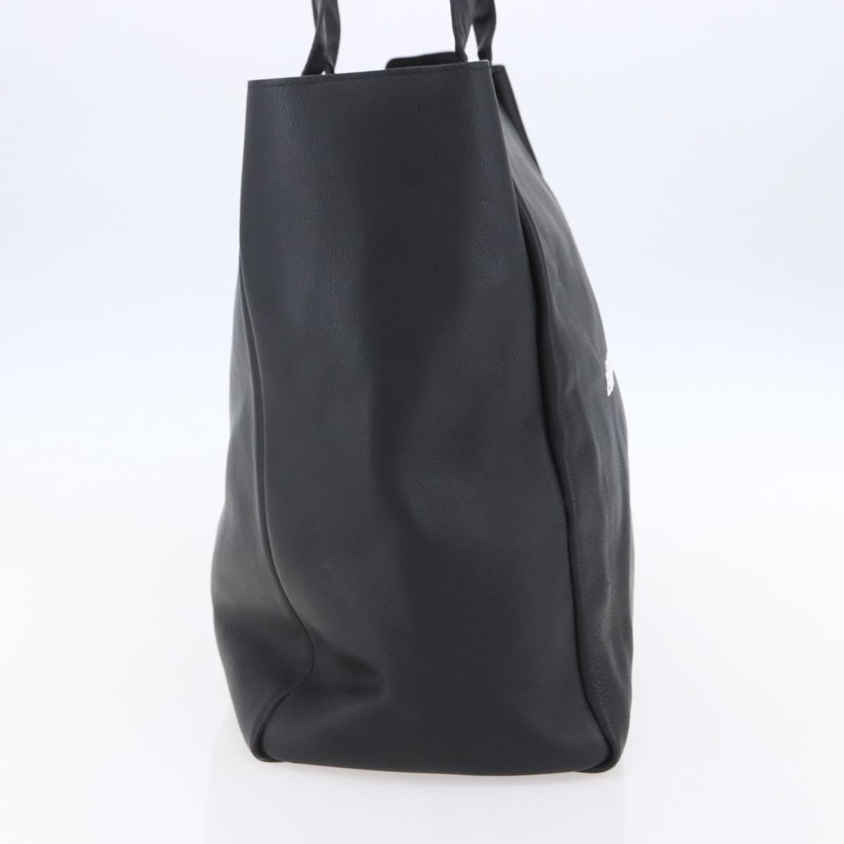 Balenciaga Everyday Carry Tote Leather, BLACK, LEATHER, Tote bag