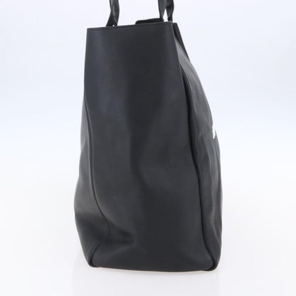 Balenciaga Everyday Carry Tote Leather, BLACK, LEATHER, Tote bag