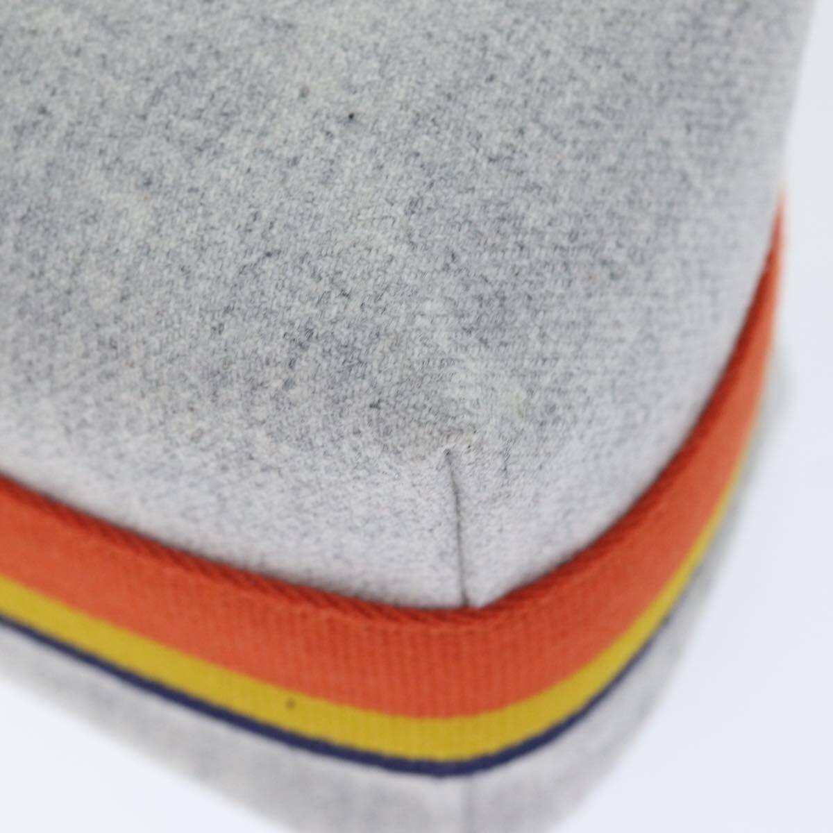 Hermes Bride à Brac Wool, GRAY, WOOL, Scarve & shawl