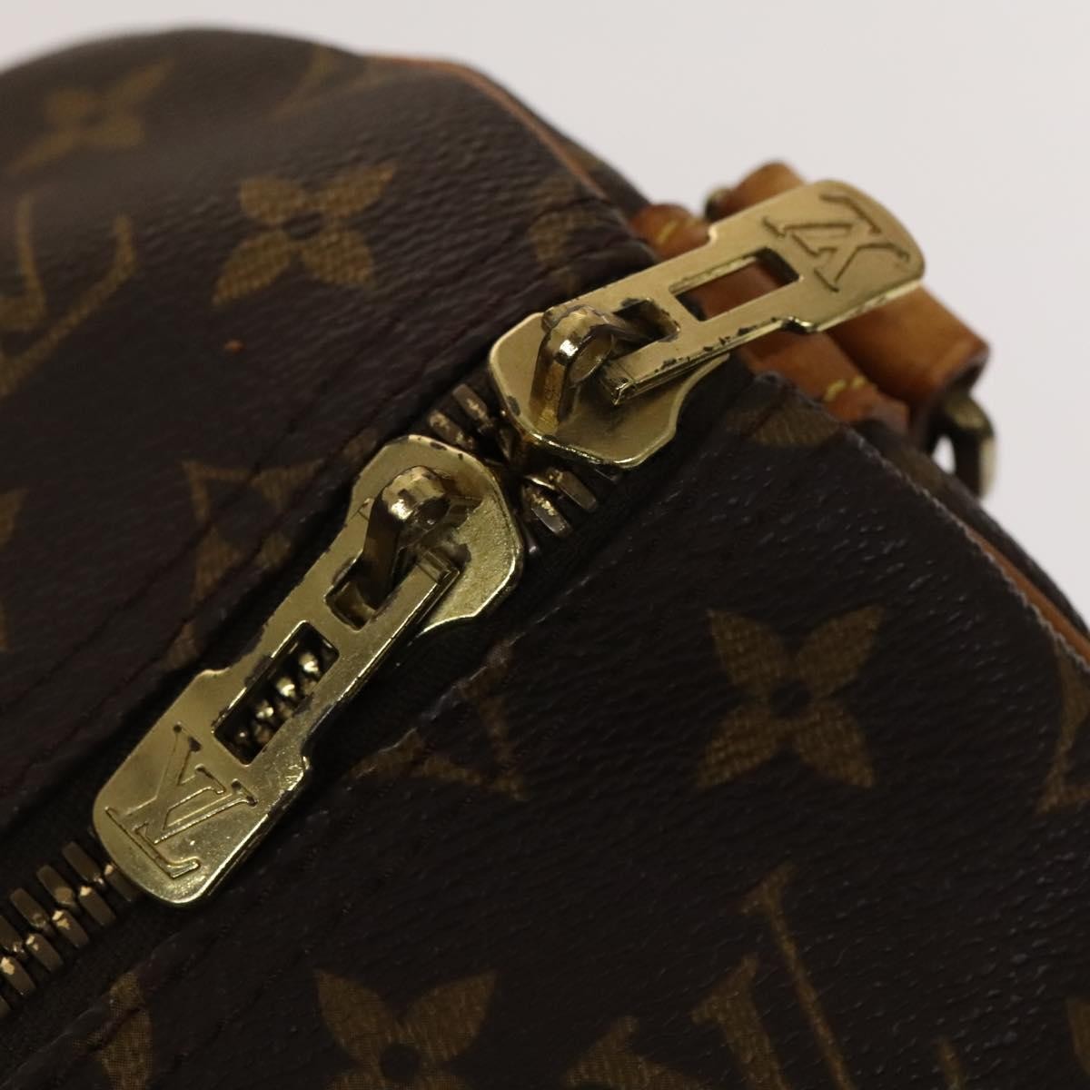 Louis Vuitton Keepall Bag Monogram Canvas, BROWN, CANVAS, Travel bag