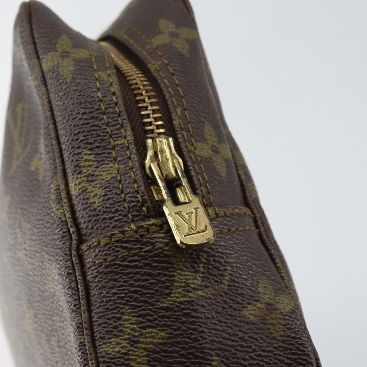Louis Vuitton Trousse Toilette Monogram Canvas, BROWN, CANVAS, Clutche & pouche