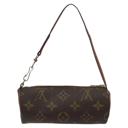 Louis Vuitton Papillon Pochette Monogram Canvas, BROWN, CANVAS, Clutche & pouche