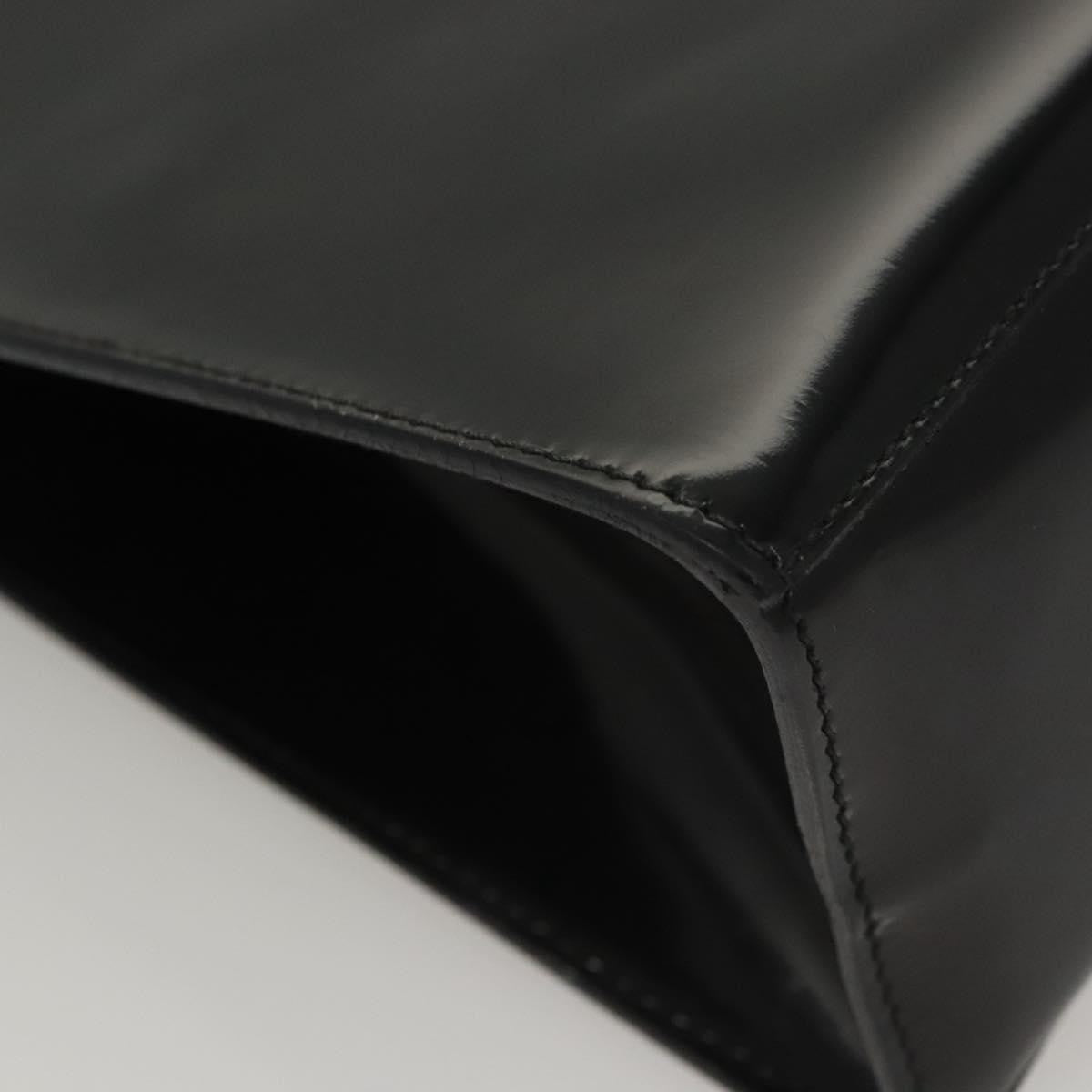 Salvatore Ferragamo Shopper Tote Patent Leather, BLACK, PATENT_LEATHER, Tote bag