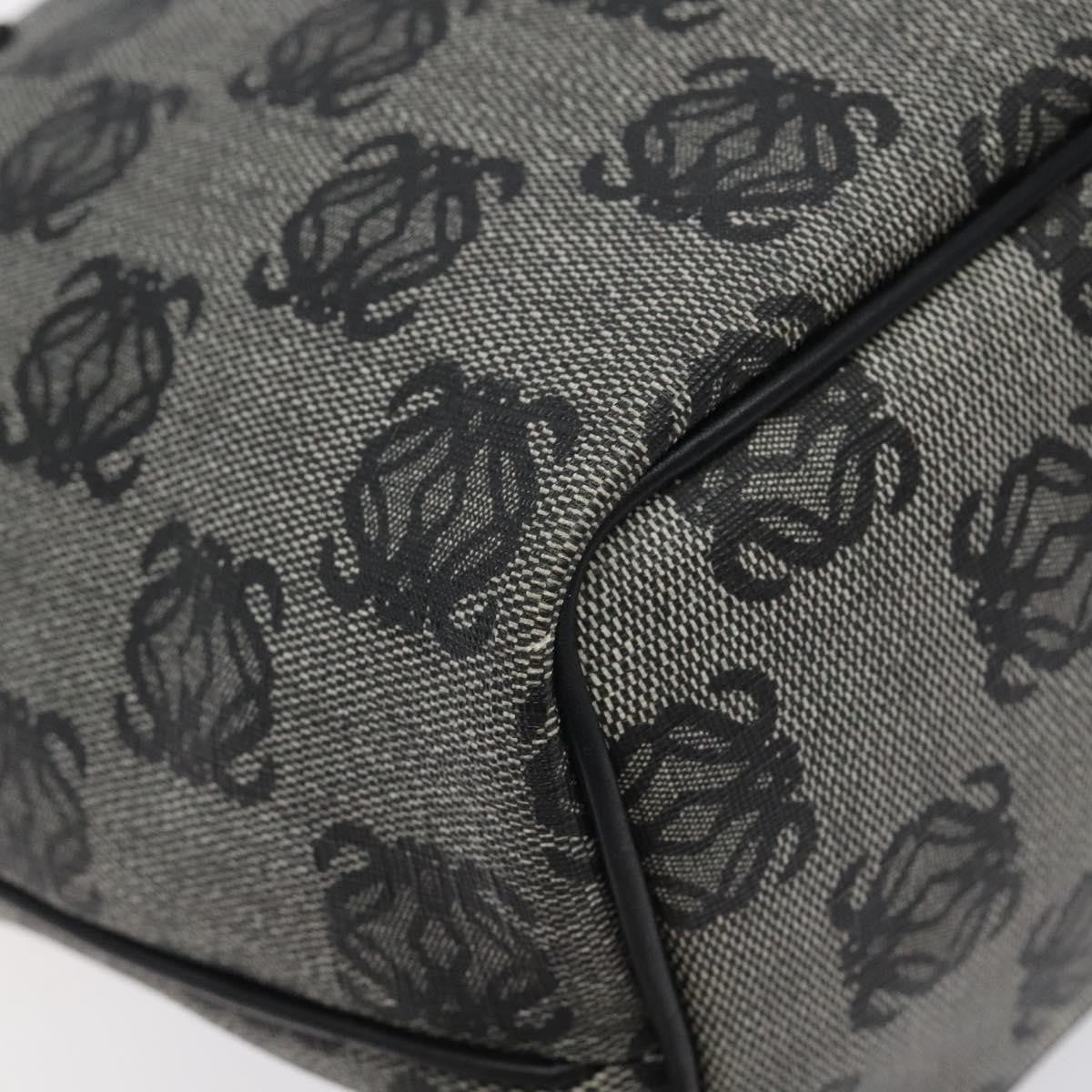 Loewe Anagram handbag PVC Leather, BLACK, PVC, Handbag