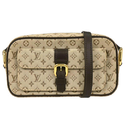 Louis Vuitton Juliette Crossbody Bag Mini Lin, KHAKI, CANVAS, Shoulder bag