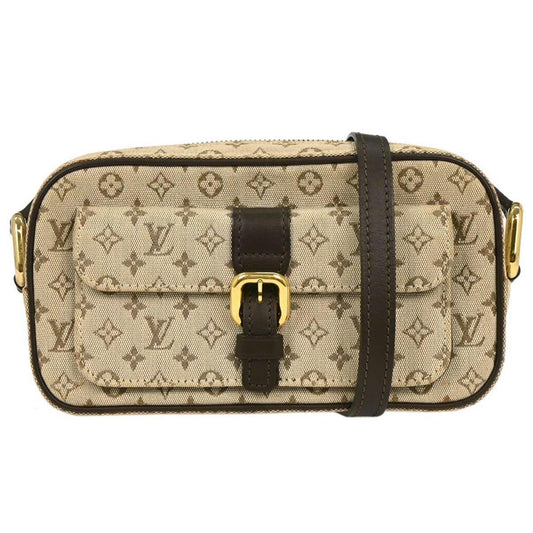Louis Vuitton Juliette Crossbody Bag Mini Lin, KHAKI, CANVAS, Shoulder bag
