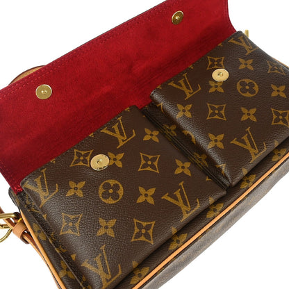 Louis Vuitton Viva Cite Handbag Monogram Canvas, BROWN, CANVAS, Handbag