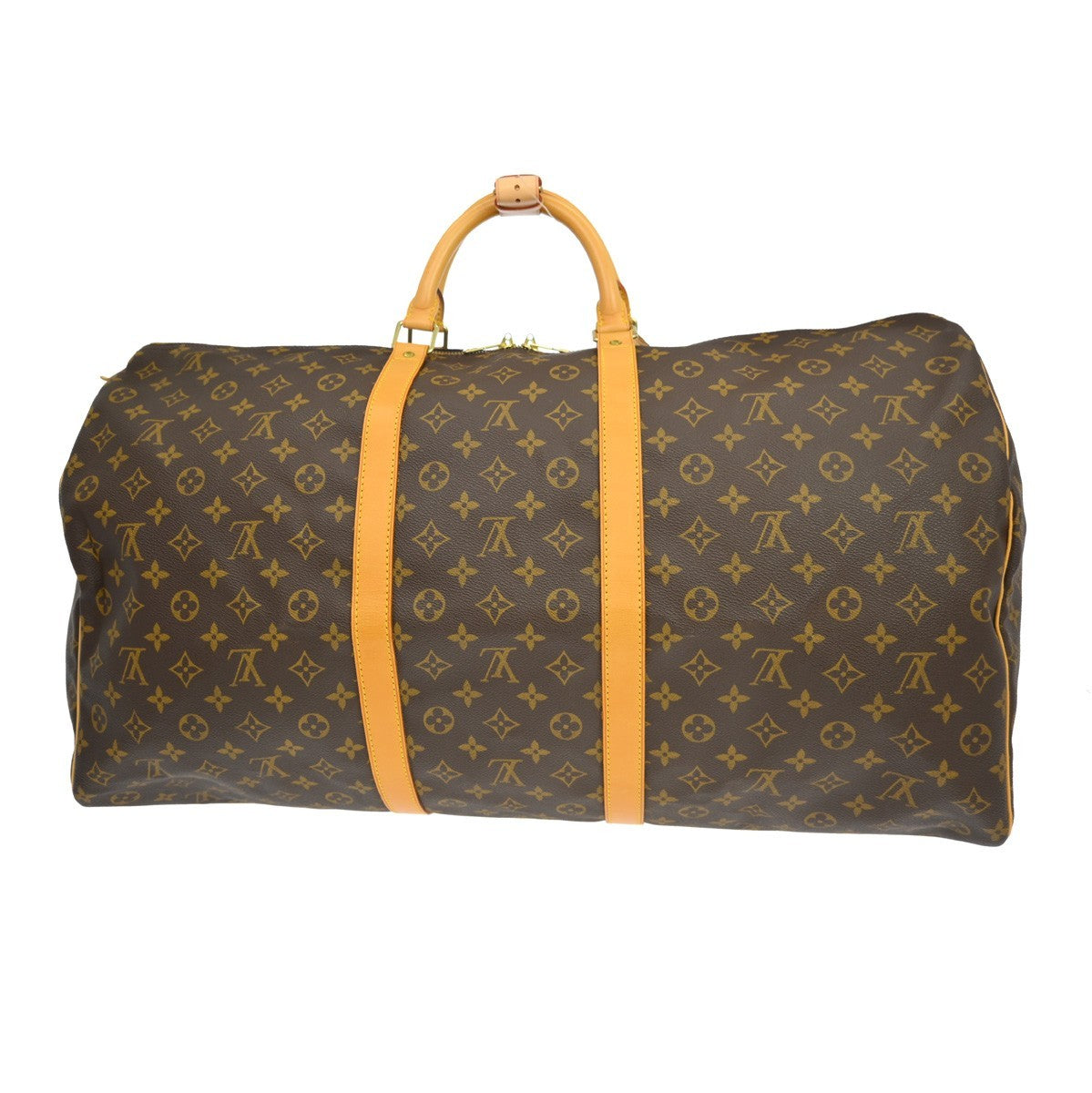 Louis Vuitton Keepall Bag Monogram Canvas, Brown, Canvas, Travel Bag