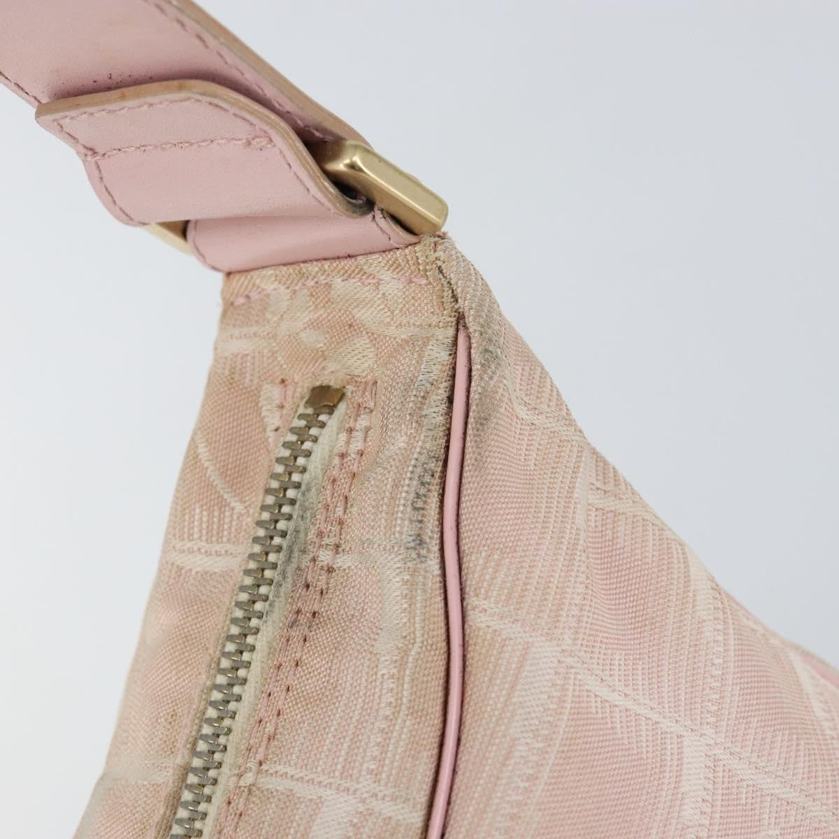 Chanel Travel Line Zip Hobo Nylon, PINK, NYLON, Shoulder bag