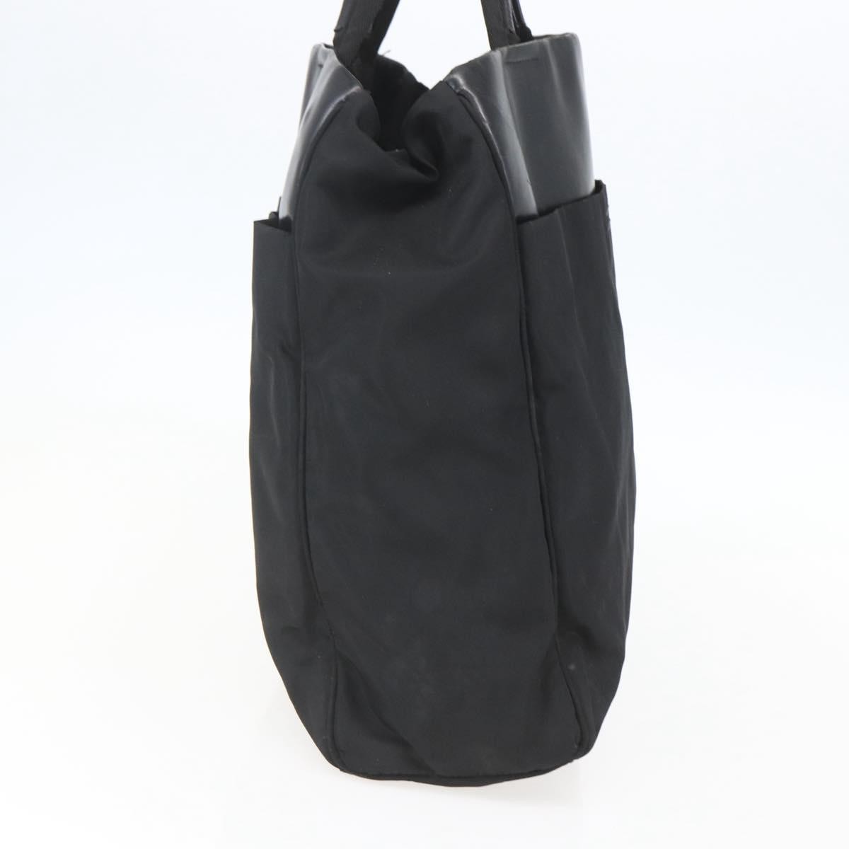 Prada Vintage Tote Tessuto, BLACK, NYLON, Tote bag