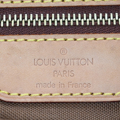 Louis Vuitton Cabas Mezzo Monogram Canvas, BROWN, CANVAS, Tote bag