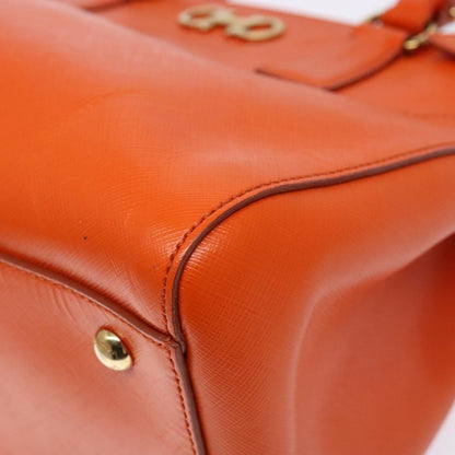 Salvatore Ferragamo Batik Tote Leather, ORANGE, LEATHER, Tote bag