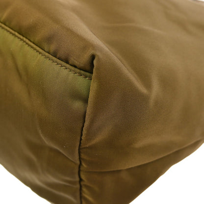 Prada Vintage Tote Tessuto, BROWN, NYLON, Tote bag