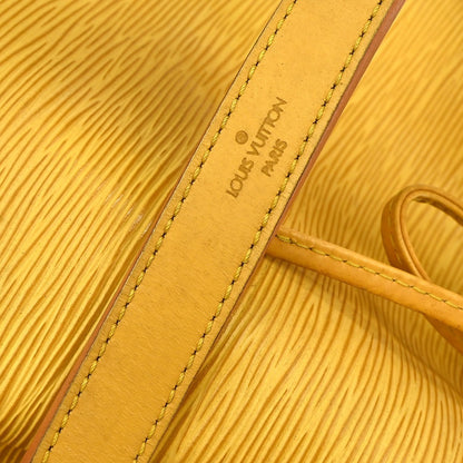 Louis Vuitton Noe Handbag Epi Leather, YELLOW, LEATHER, Shoulder bag