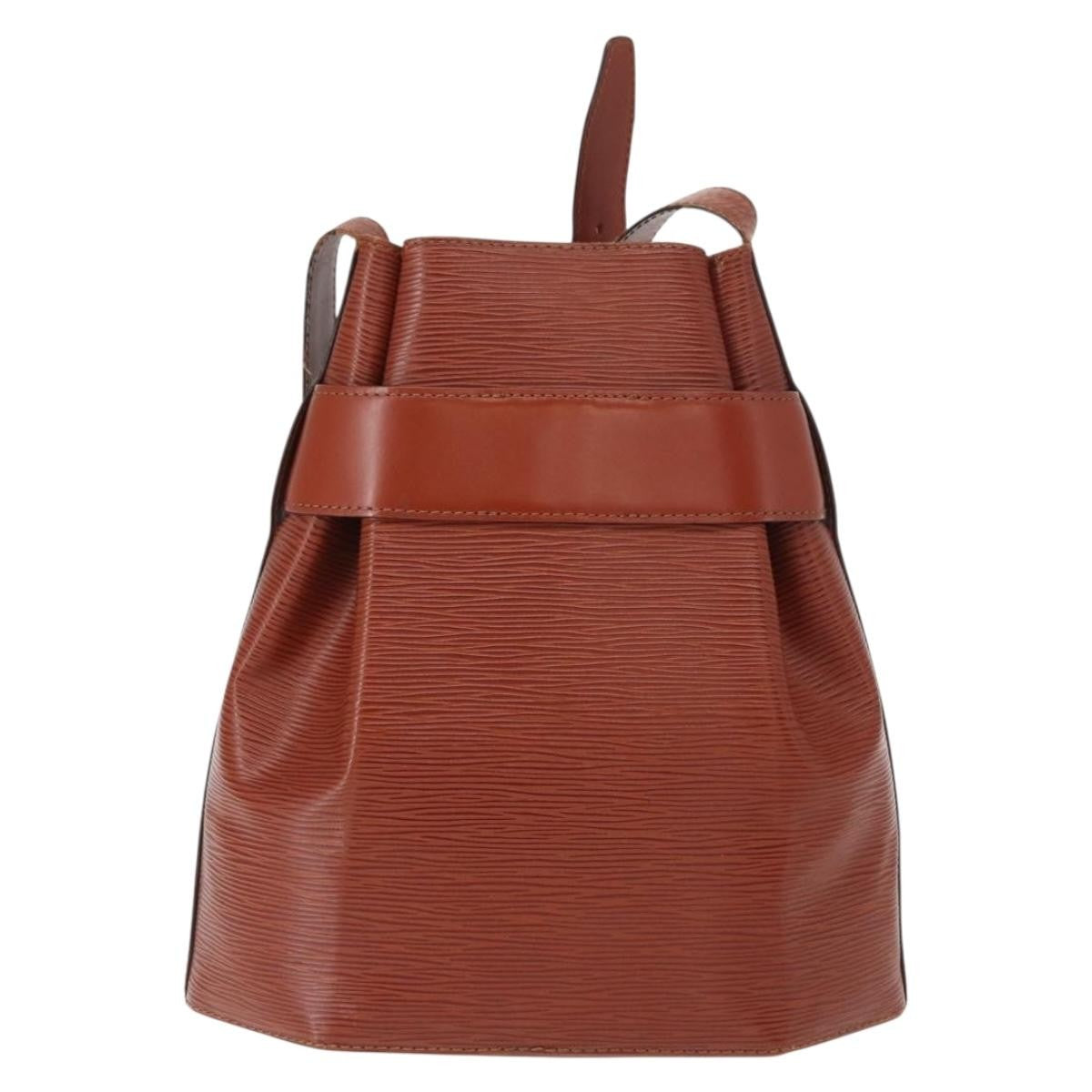 Louis Vuitton Vintage Sac d'Epaule Handbag Epi Leather, BROWN, LEATHER, Shoulder bag