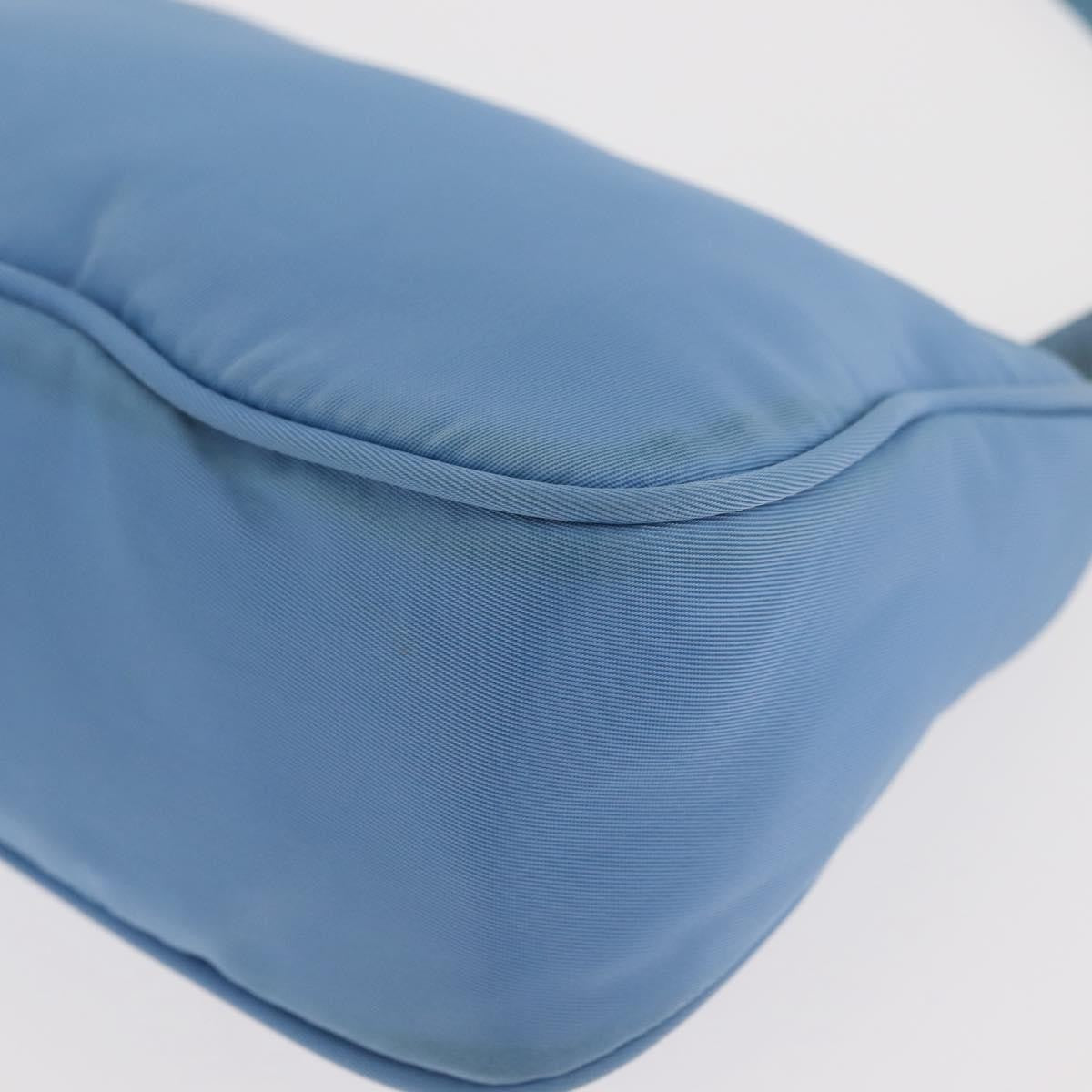 Prada Pochette Shoulder Bag Tessuto, BLUE, NYLON, Clutche & pouche