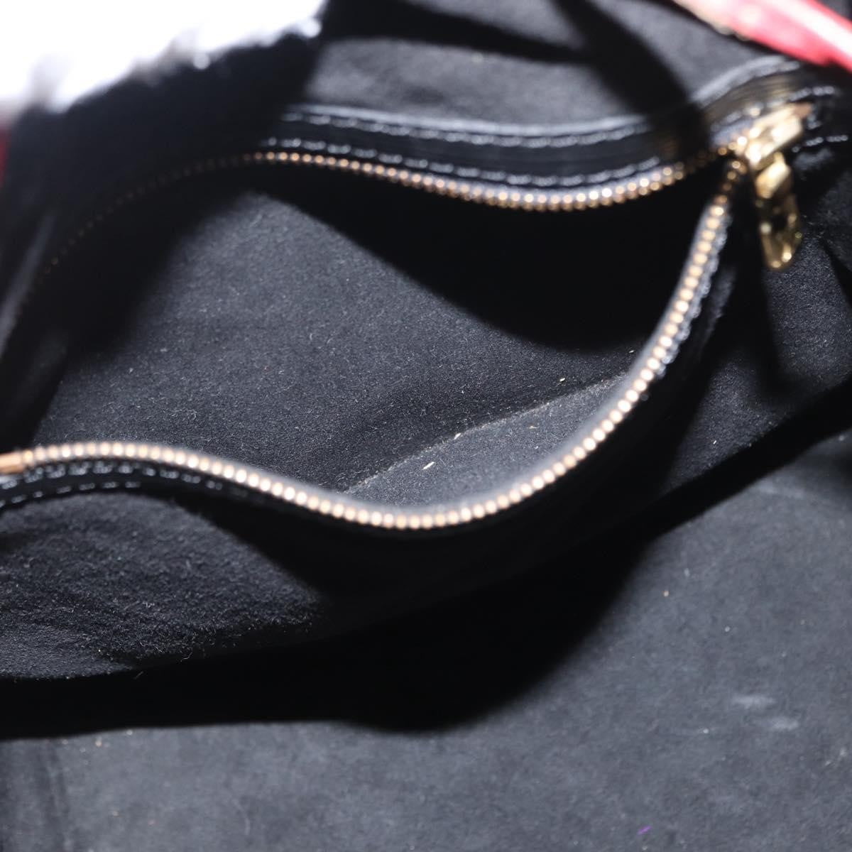 Louis Vuitton Bicolor Noe Handbag Epi Leather, BLACK, LEATHER, Shoulder bag