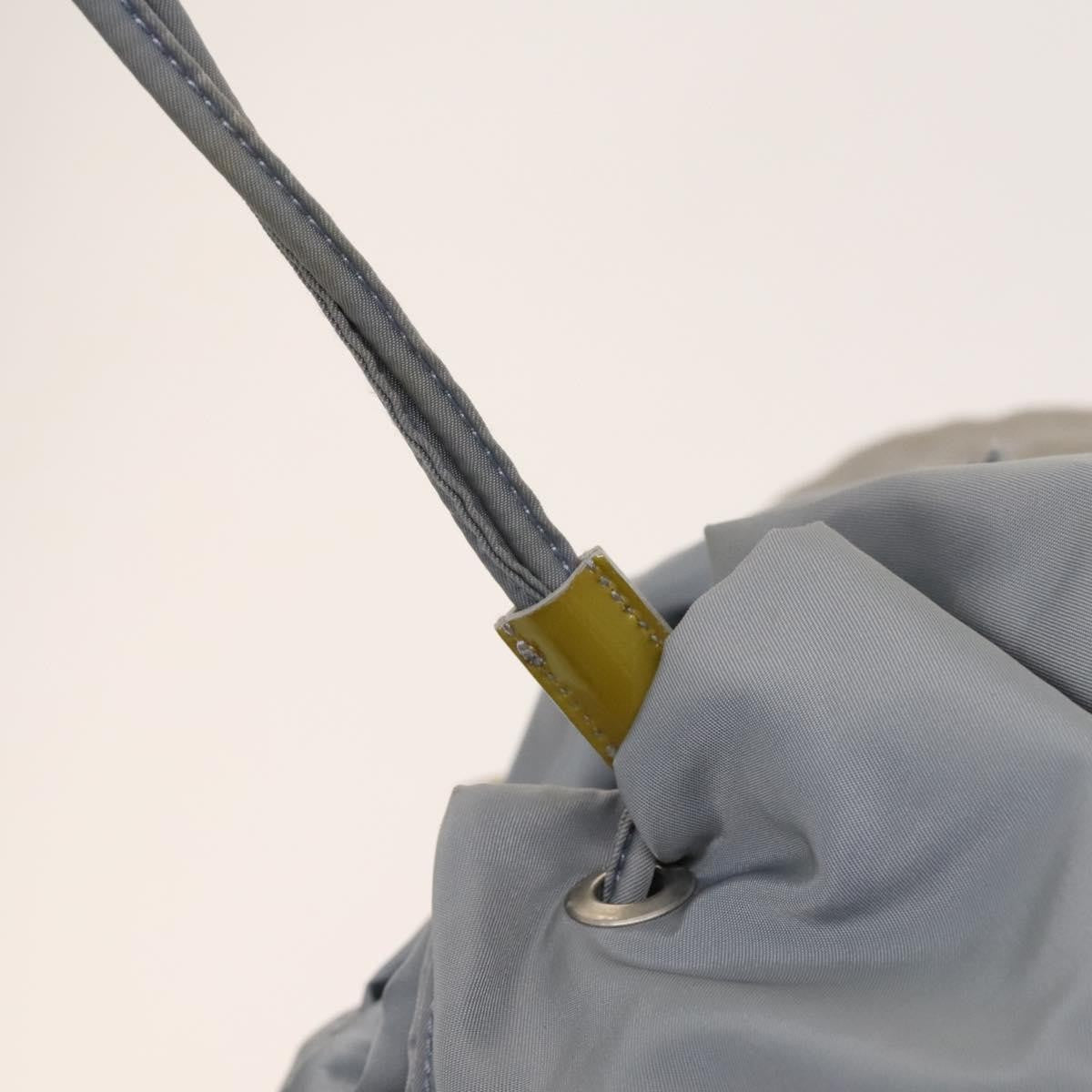 Prada Double Front Pocket Backpack Tessuto, BLUE, NYLON, Backpack