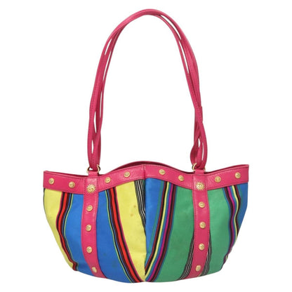 Versace Vintage Shoulder Bag Canvas, MULTICOLOUR, CANVAS, Shoulder bag