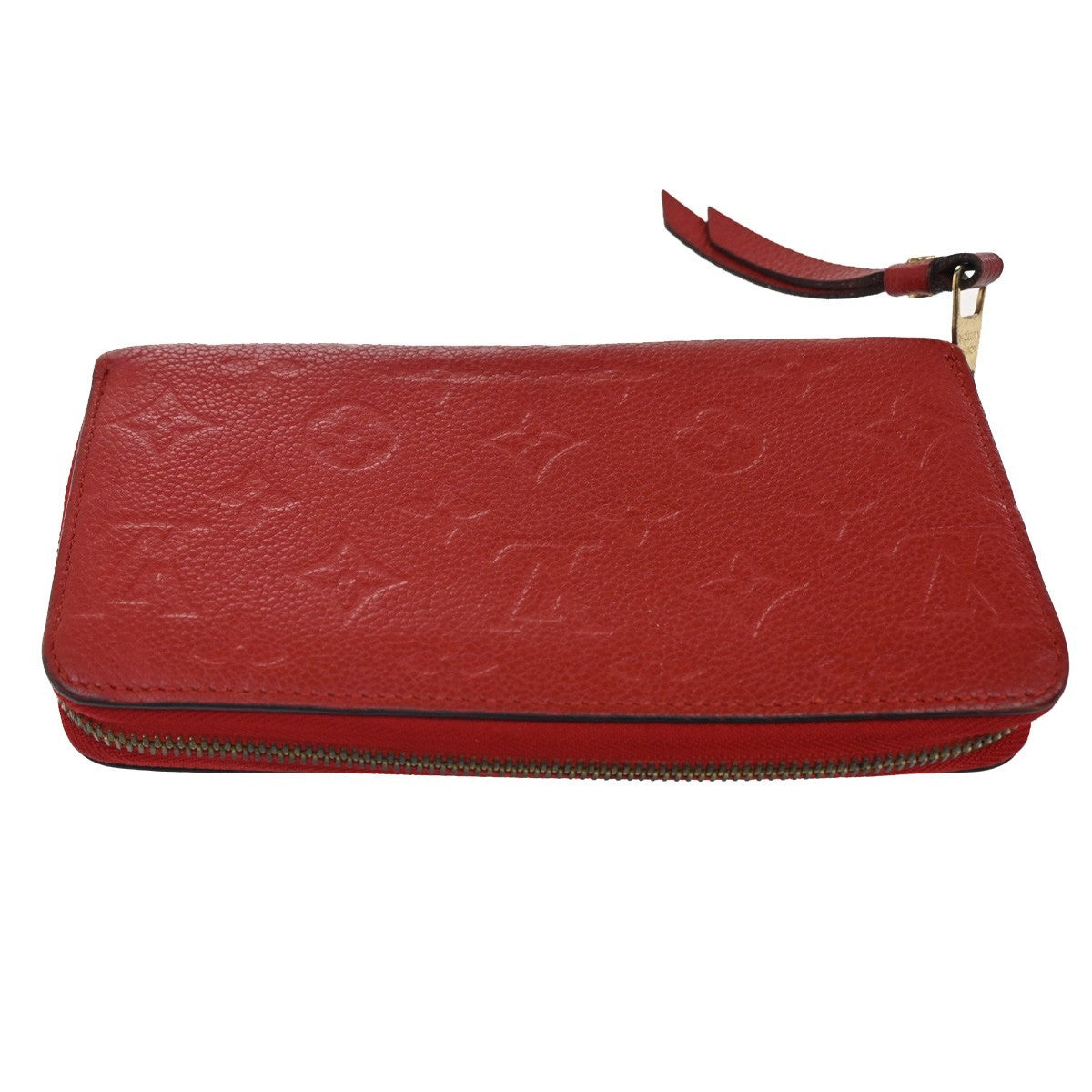 Louis Vuitton Portefeuille zippy Monogramme Empreinte Monogramme Empreinte, RED, LEATHER, Wallets