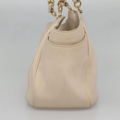 Salvatore Ferragamo Melinda Tote Leather, BEIGE, LEATHER, Tote bag
