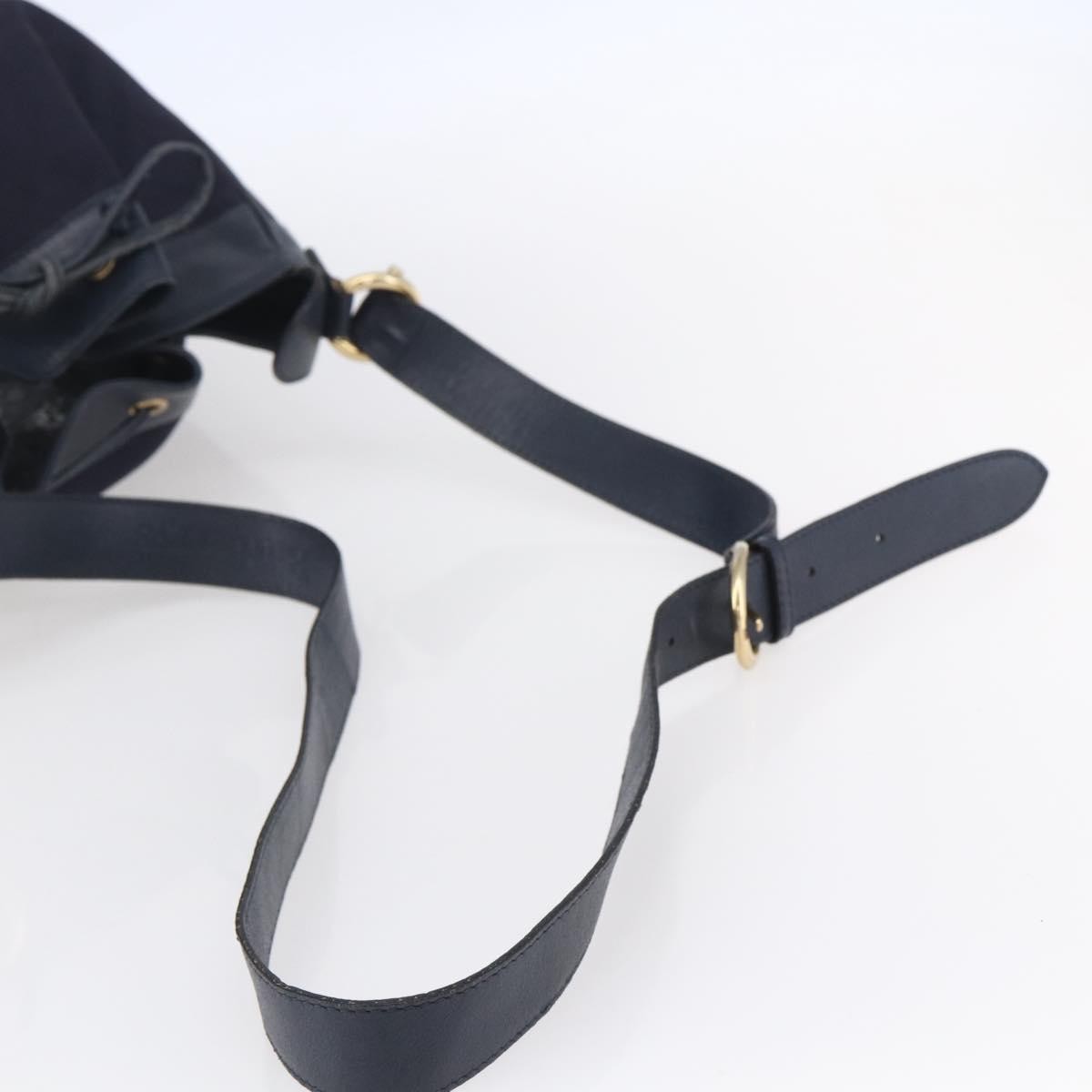 Burberry Vintage Shoulder Bag Nylon, NAVY, NYLON, Shoulder bag