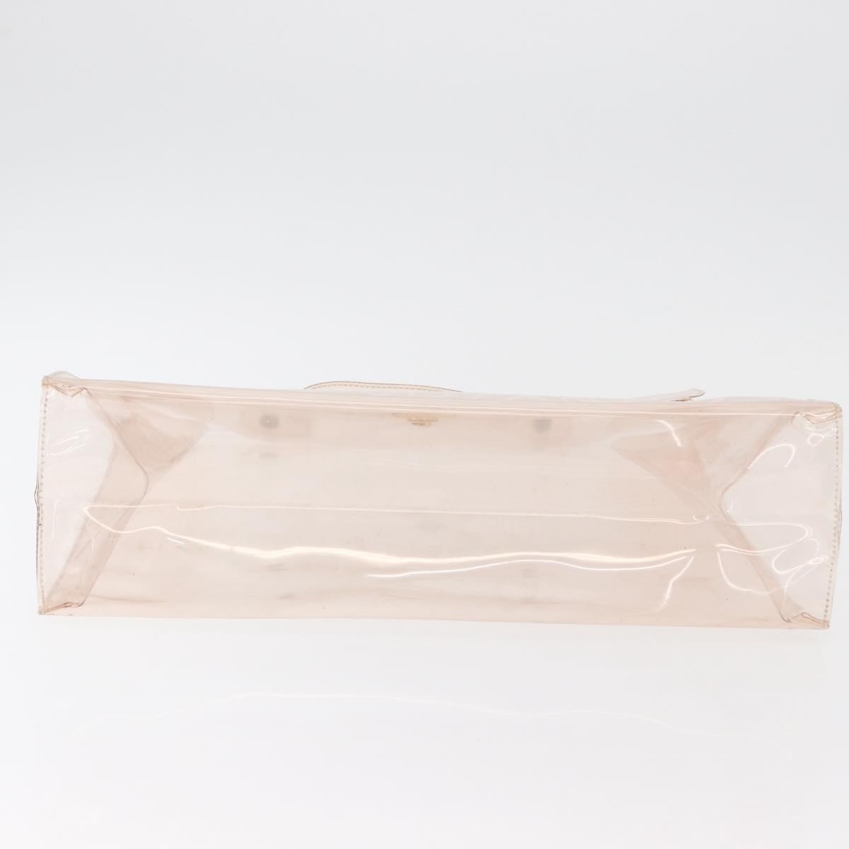 Hermes Kelly Souvenir Bag Vinyl, Clear, Plastic, Handbag
