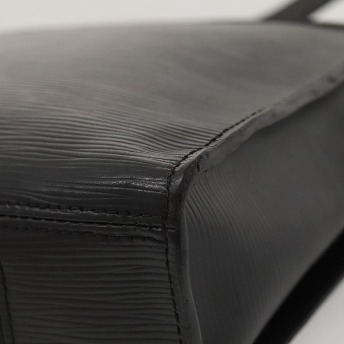 Louis Vuitton Harrington Messenger Bag Epi Leather, BLACK, LEATHER, Crossbody bag