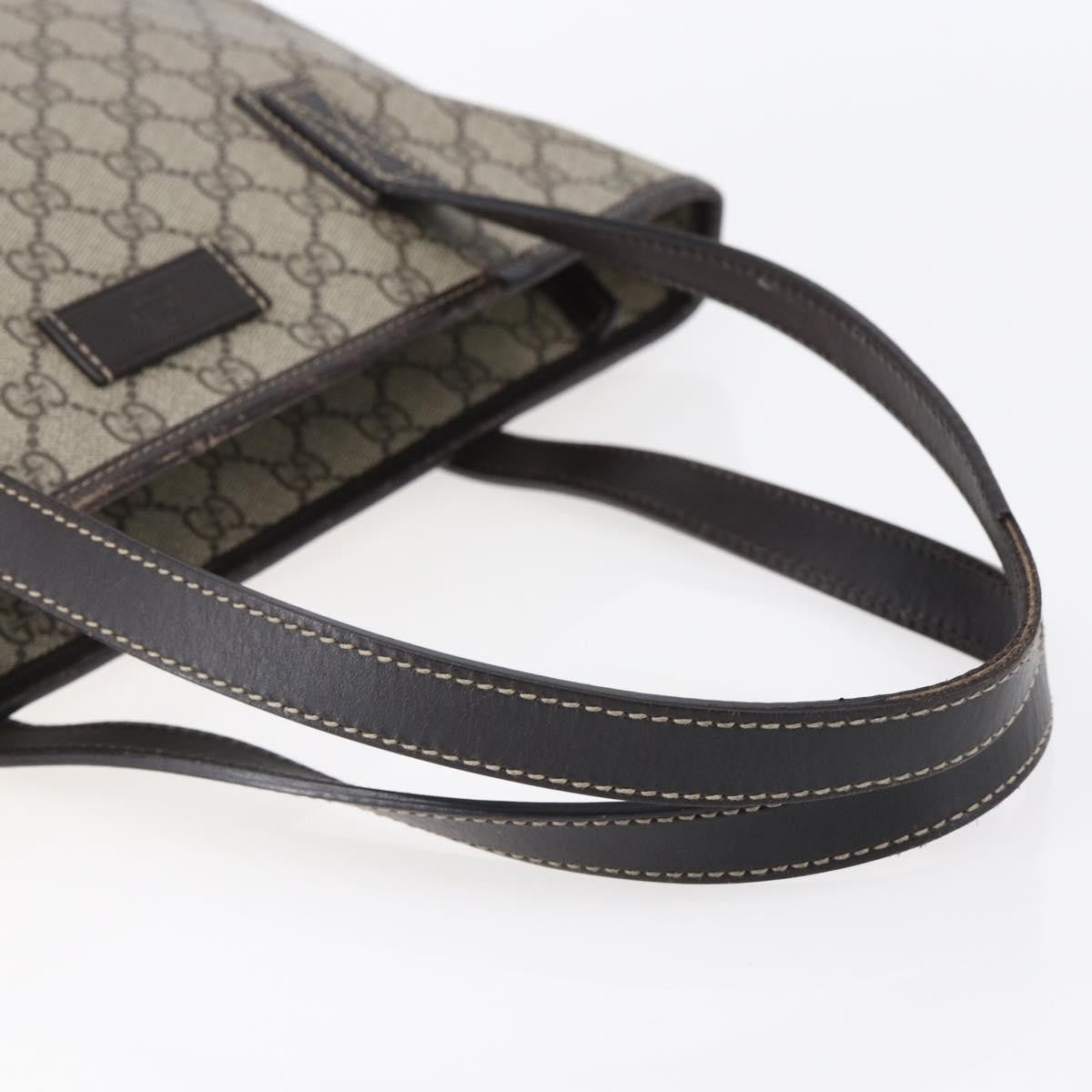 Gucci Plus Tote GG Coated Canvas with Leather, BEIGE, CANVAS, Tote bag