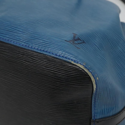 Louis Vuitton Petit Noe Handbag Epi Leather, BLUE, LEATHER, Handbag