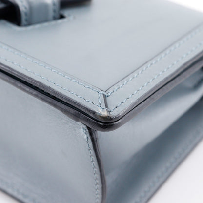 Loewe Barcelona Shoulder Bag Leather, BLUE, LEATHER, Shoulder bag