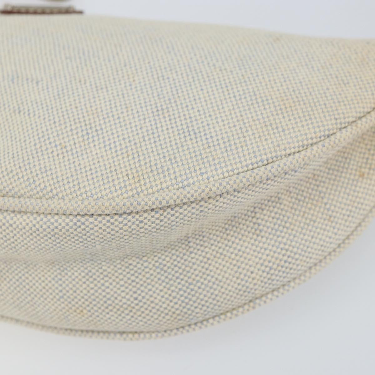 Prada Vintage Pouch Canvas, GRAY, CANVAS, Clutche & pouche