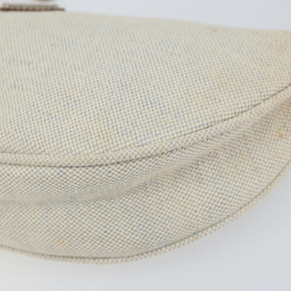 Prada Vintage Pouch Canvas, GRAY, CANVAS, Clutche & pouche