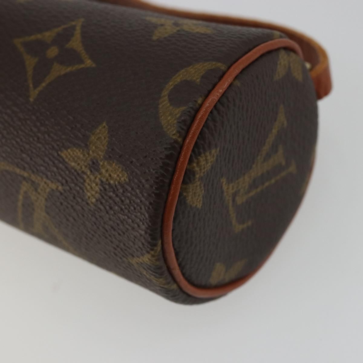 Louis Vuitton Papillon Pochette Monogram Canvas, Brown, Canvas, Clutch