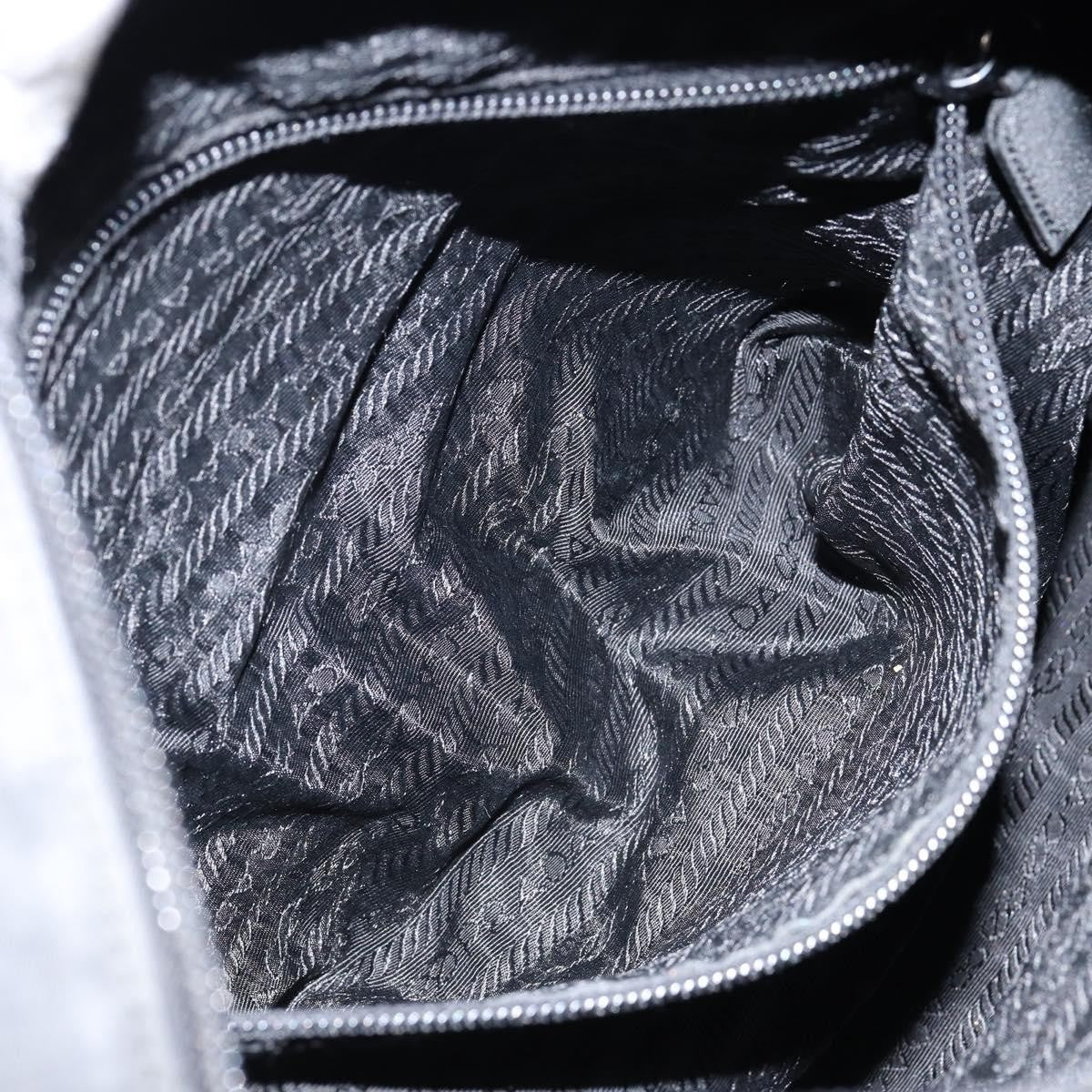 Prada Vintage Tote Tessuto, BLACK, NYLON, Tote bag